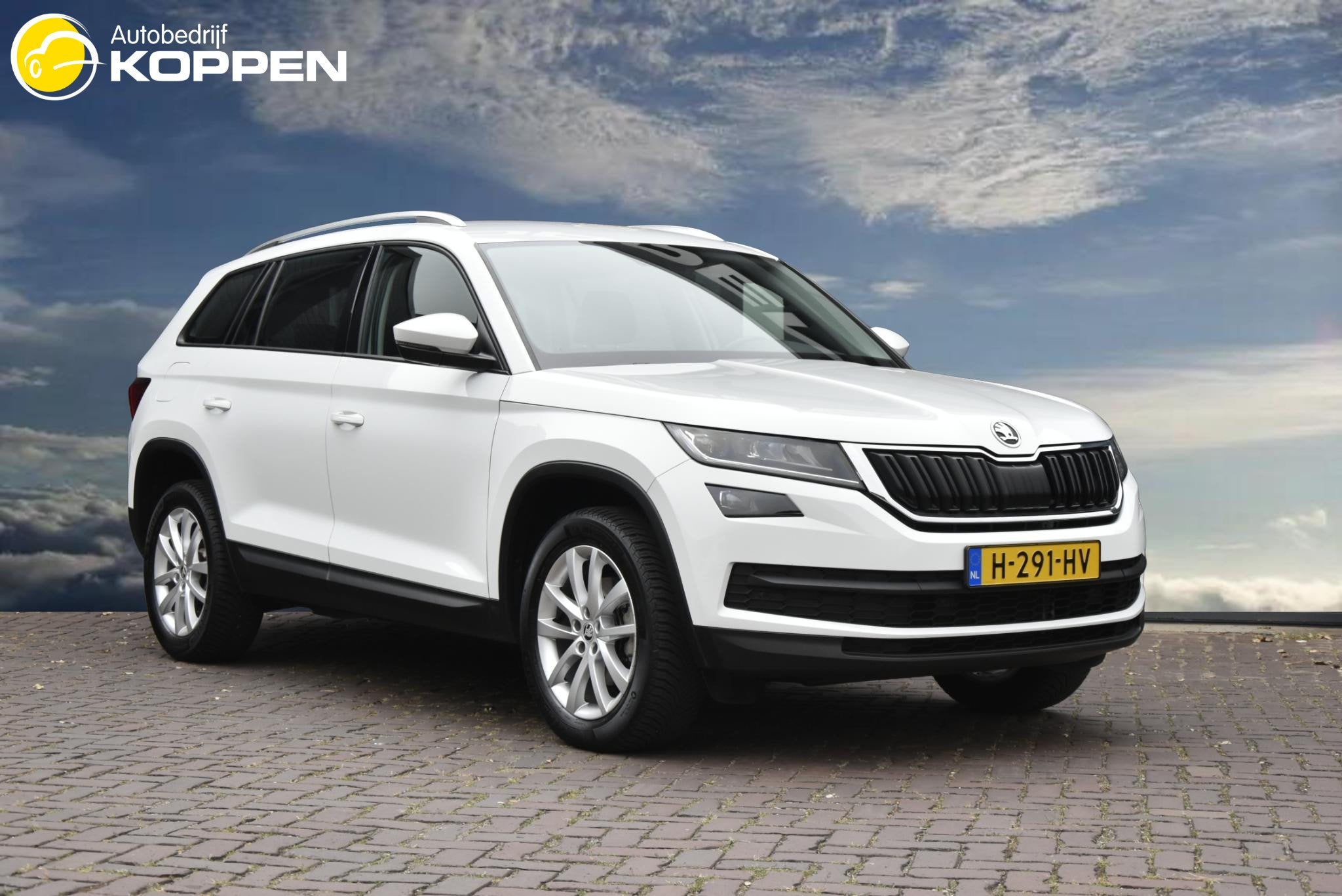 Skoda Kodiaq 1.5 TSI Limited Business Edition, Auto's, 12 maanden, 4 cilinders, Wit, Origineel Nederlands