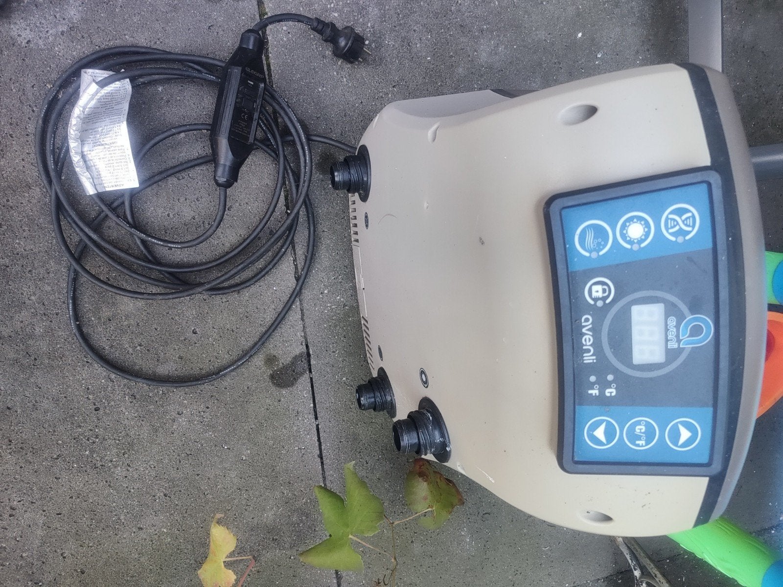 netspa verwarming, Tuin en Terras, Ophalen, Gebruikt