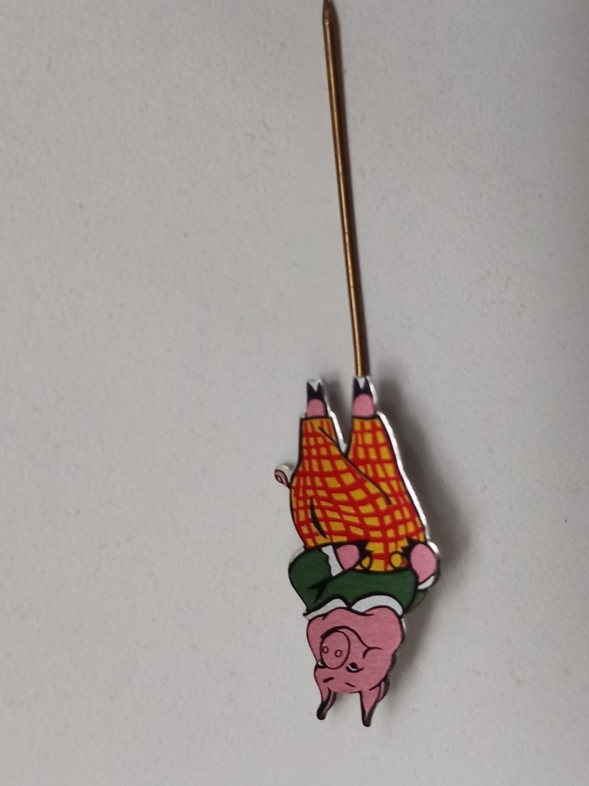 Grappig Speldje Varkentje, Verzamelen, Speldjes, Pins en Buttons, Ophalen of Verzenden, Gebruikt, Dier of Natuur, Speldje of Pin