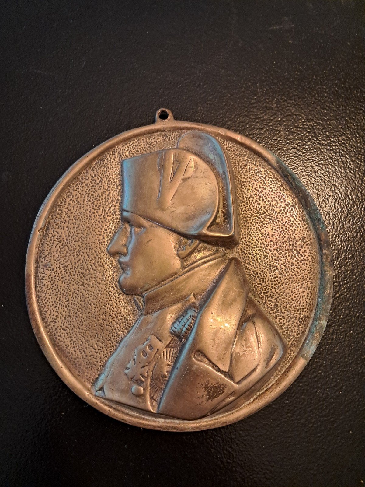Napoleon bonaparte wand plaquette, koper of brons, Ophalen of Verzenden, Brons