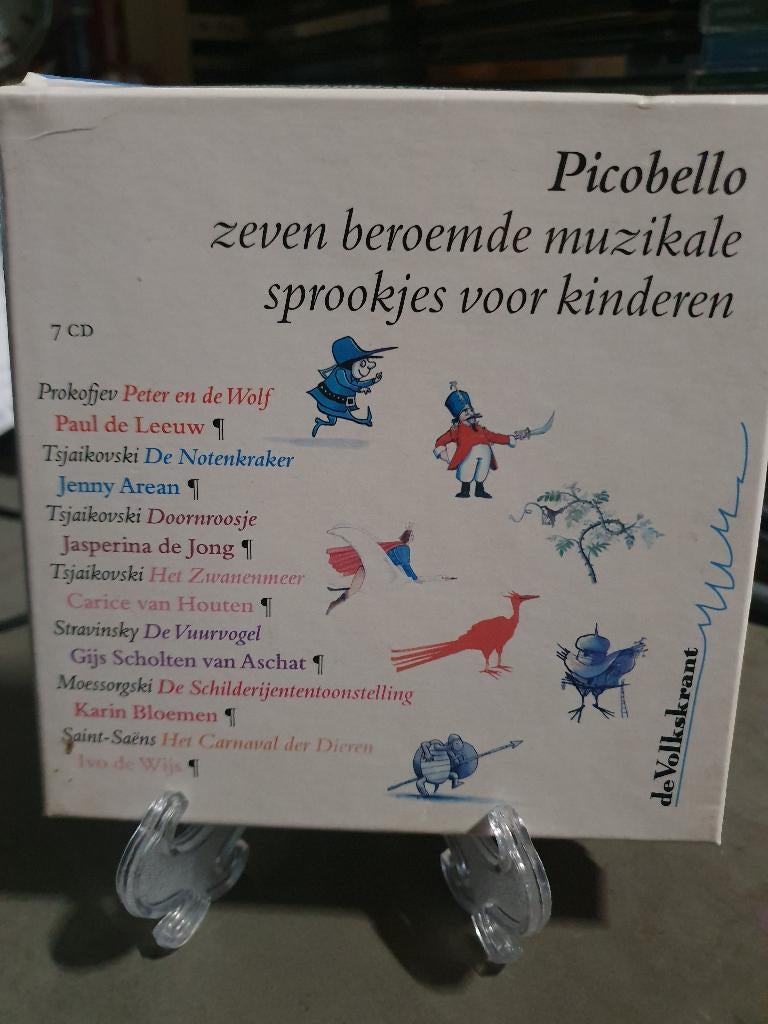 Picobello: 7 beroemde muzikale sprookjes voor kinderen 7 CD, Cd's en Dvd's, Ophalen, Boxset, Overige typen, Zo goed als nieuw