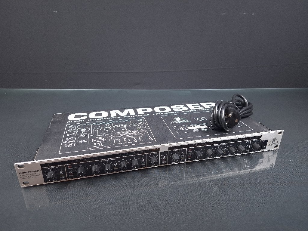 Behringer Composer MDX2100 Dual Compressor / Gate / Limiter, Muziek en Instrumenten, Effecten, Ophalen of Verzenden, Gebruikt