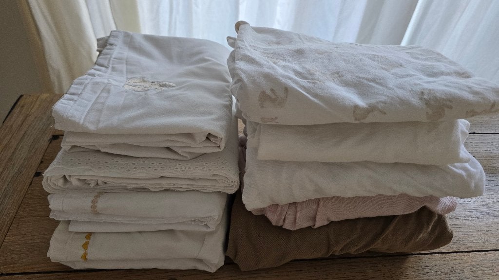 ZGAN/NW- Ledikantlakens & hoeslakens (Cottonbaby, LD, Jol.)., Kinderen en Baby's, Overige kleuren, Jongetje of Meisje, Ophalen of Verzenden