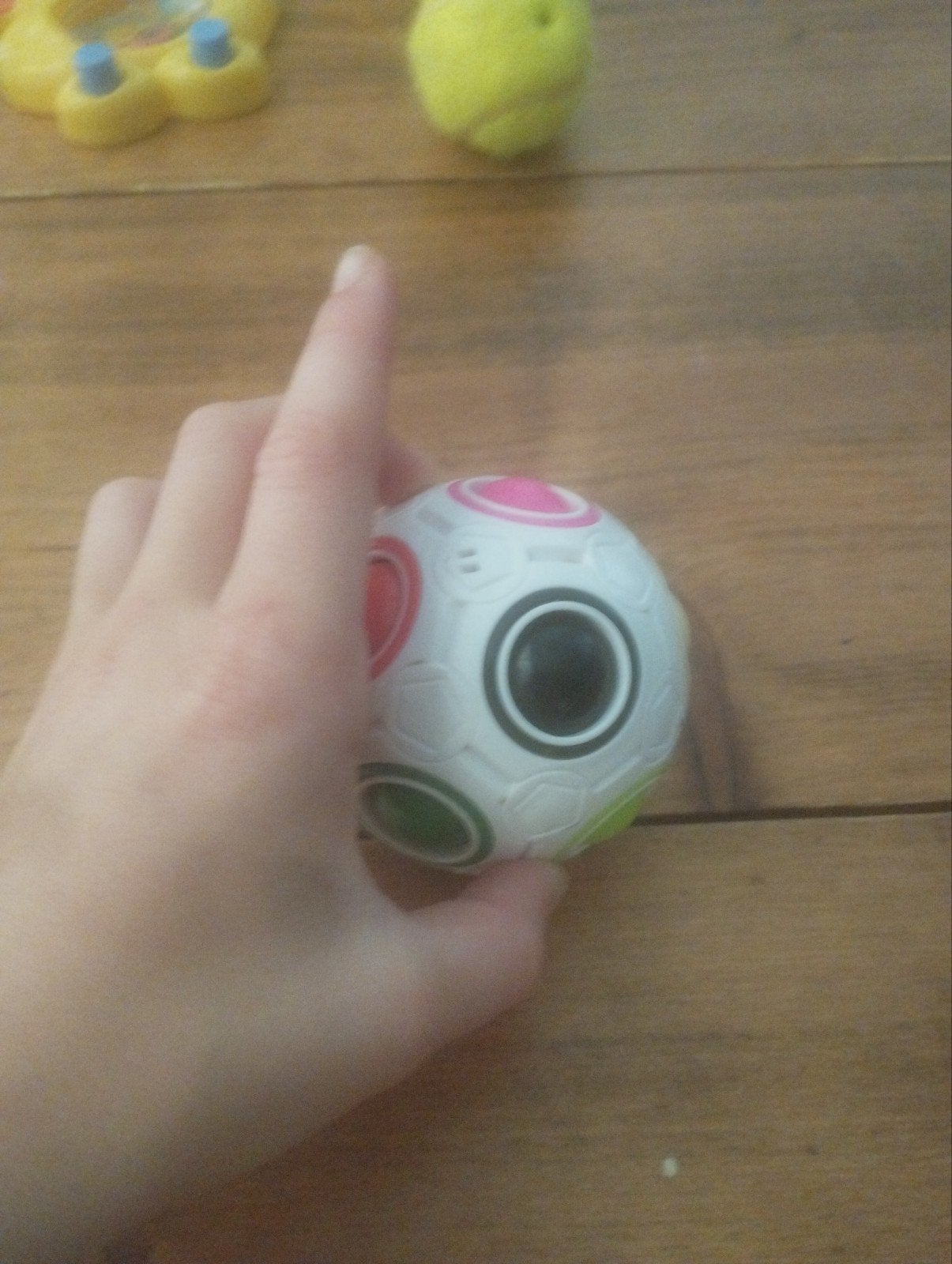 Rubik's Magic Rainbow Ball Fidget Speelgoed Puzzel, Ophalen