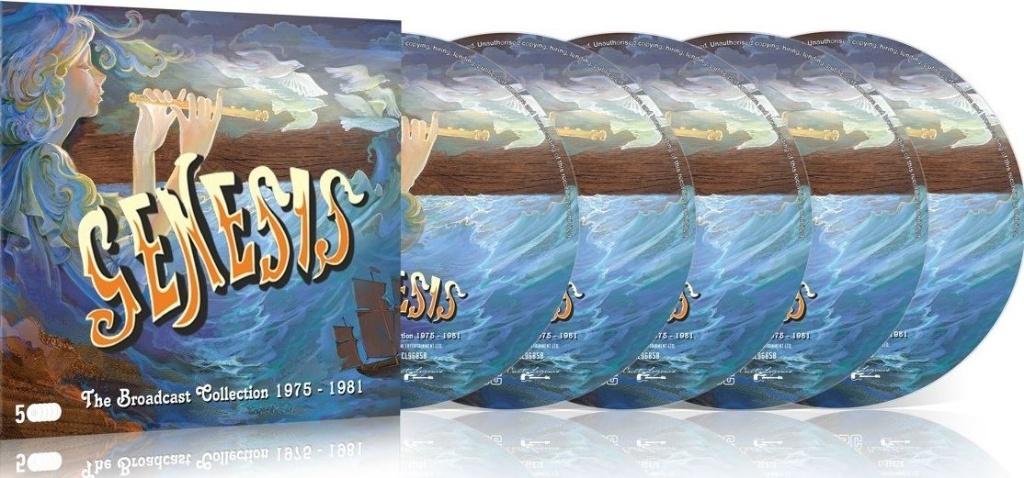 Genesis - Broadcast Collection 1975-1981 5-cd. In seal, Verzenden, Nieuw in verpakking, Poprock