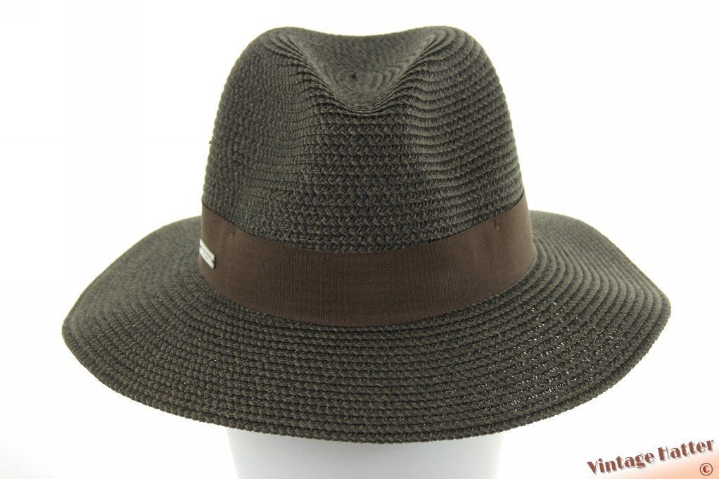 Dames zomer gleufhoed Seeberger bruin vouwbaar 56-57 nieuw, Kleding | Dames, 56 of 57 cm (M, 7 of 7⅛ inch), Hoed, Nieuw, Ophalen of Verzenden