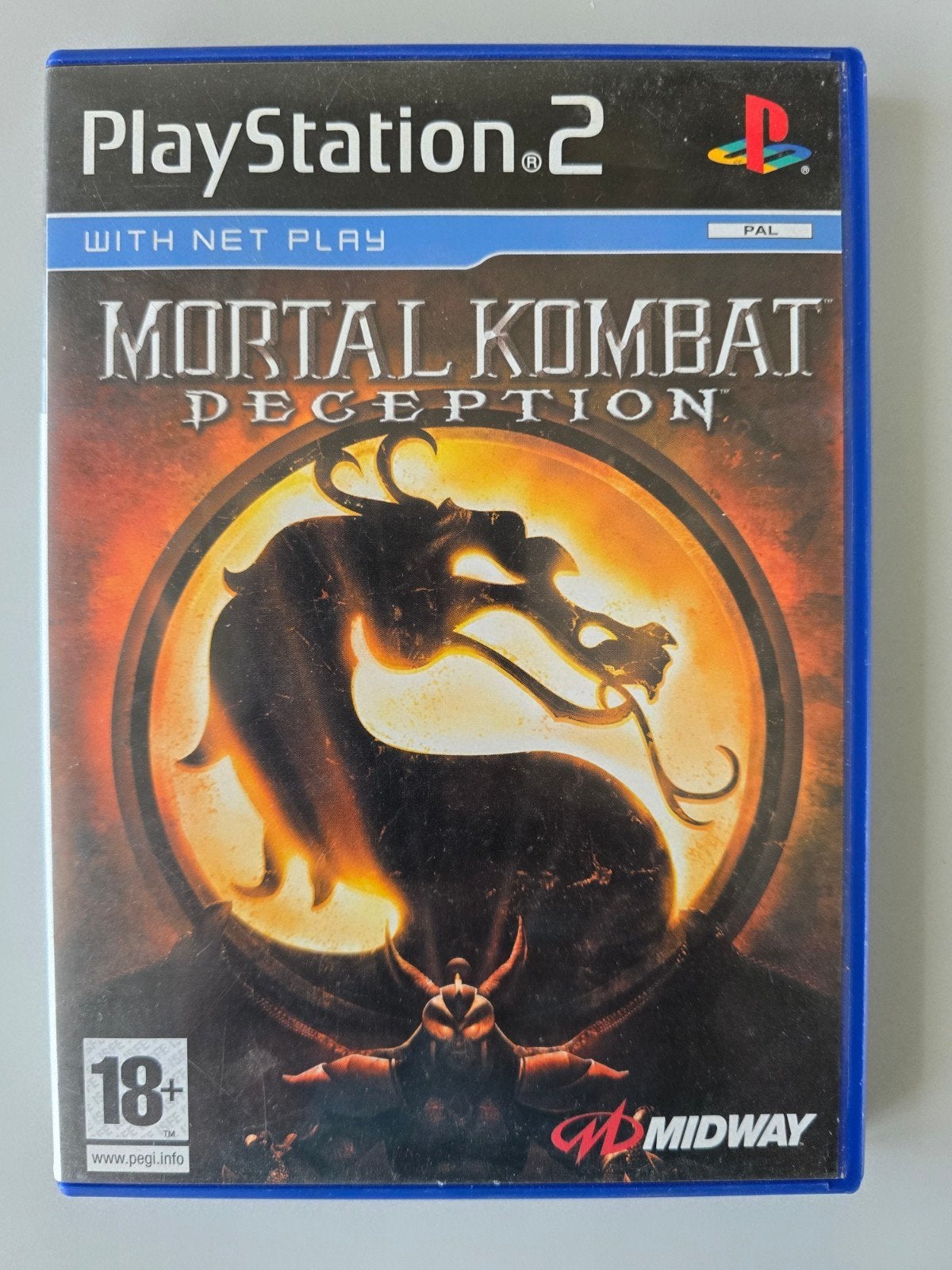 Mortal Kombat Deception ps2, Spelcomputers en Games, Vanaf 18 jaar, Vechten, 2 spelers, Ophalen of Verzenden
