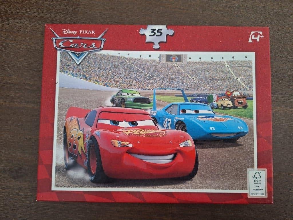 Puzzels Cars en Disney, Ophalen of Verzenden, 10 tot 50 stukjes, Zo goed als nieuw, 4 tot 6 jaar