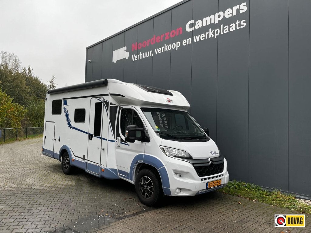 Bürstner Delfin T 690 G - na huurseizoen 2026, Caravans en Kamperen, Ringverwarming, 6 tot 7 meter, Bedrijf, Tot en met 3