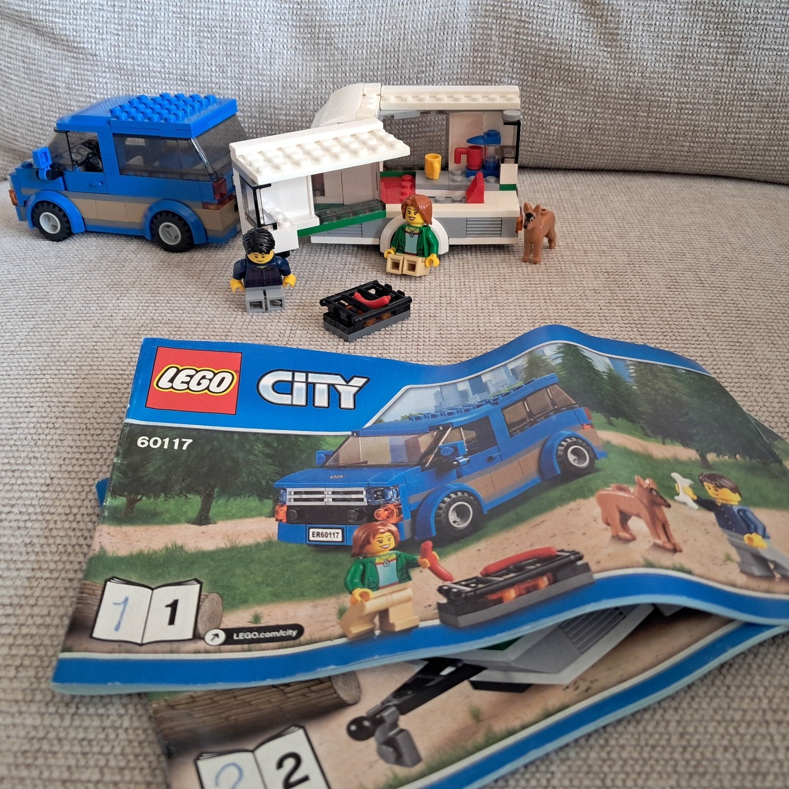 Lego caravan 60117, City, Lego, Ophalen of Verzenden, Inclusief minifiguren