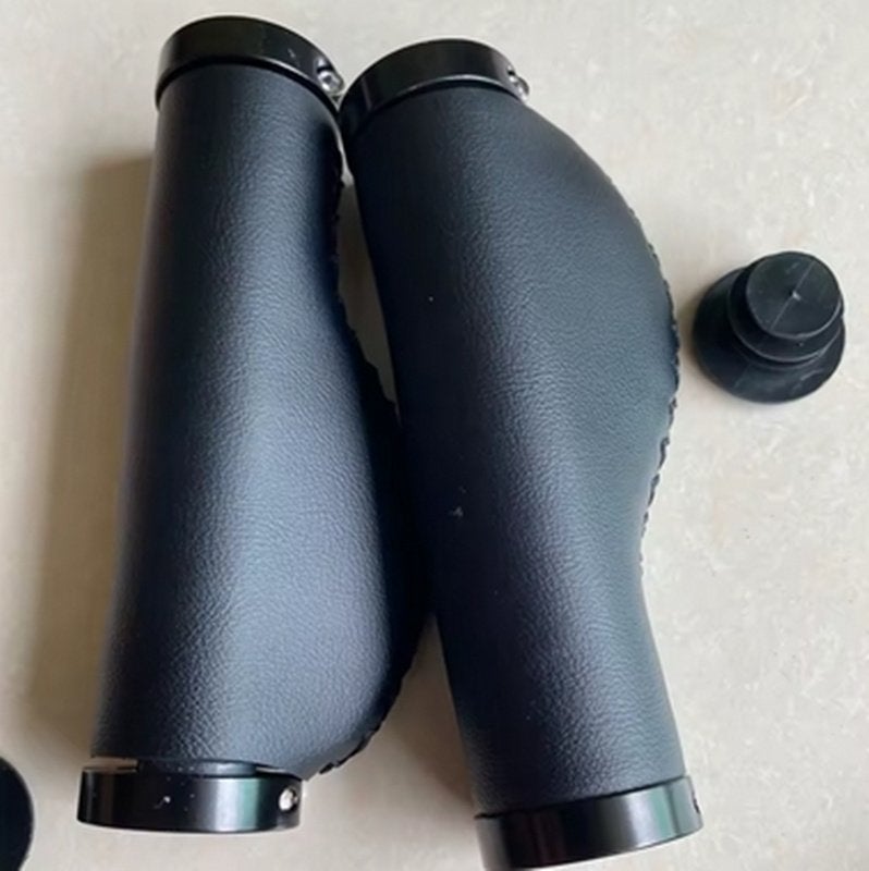 lederen PU handvaten ergonomisch gevormd 130 mm lang, Overige merken, Stuur, Kunststof, Ophalen of Verzenden