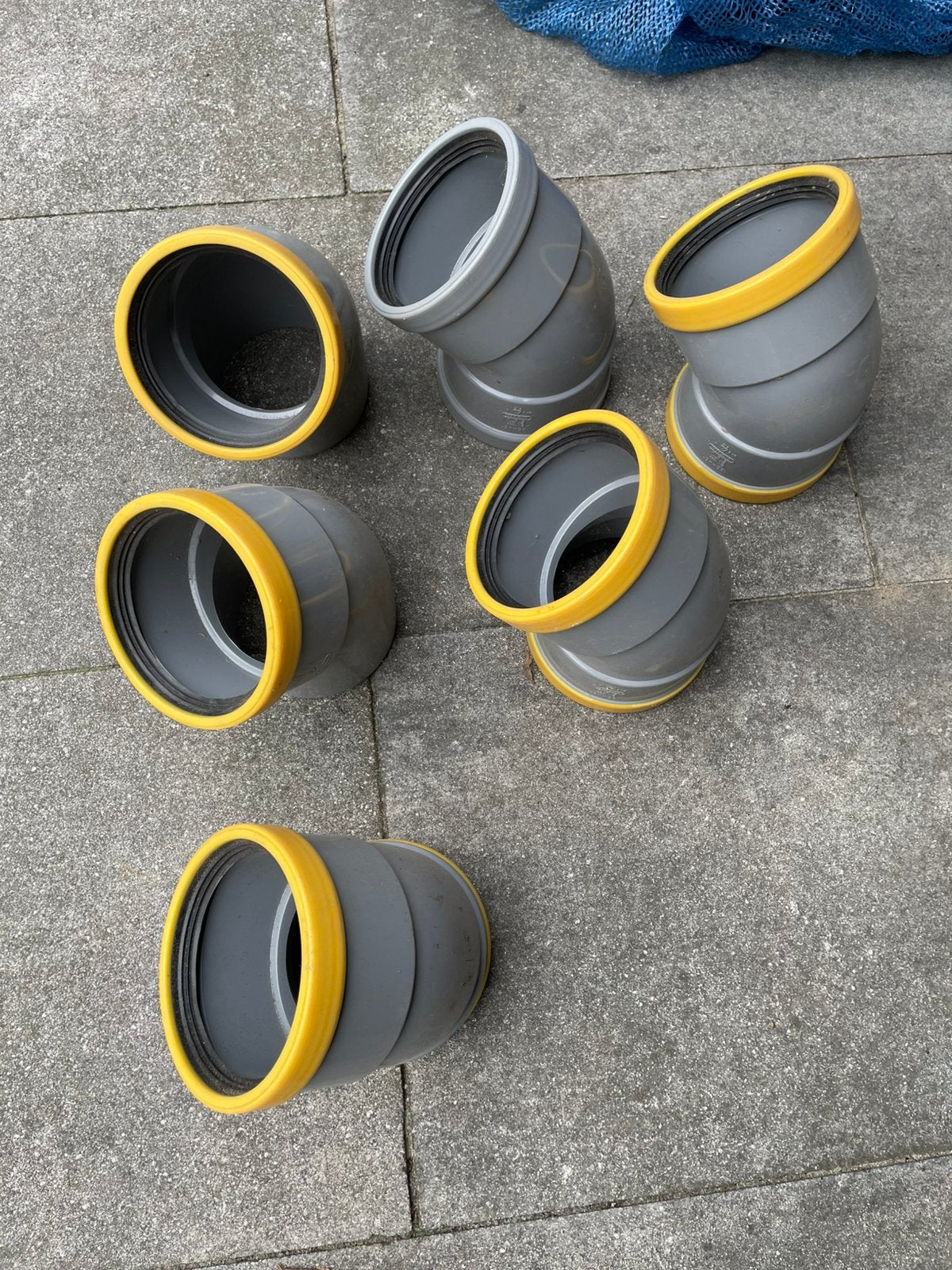 Pvc hulpstukken(125), Ophalen, Bochten, Pvc, Minder dan 2 meter