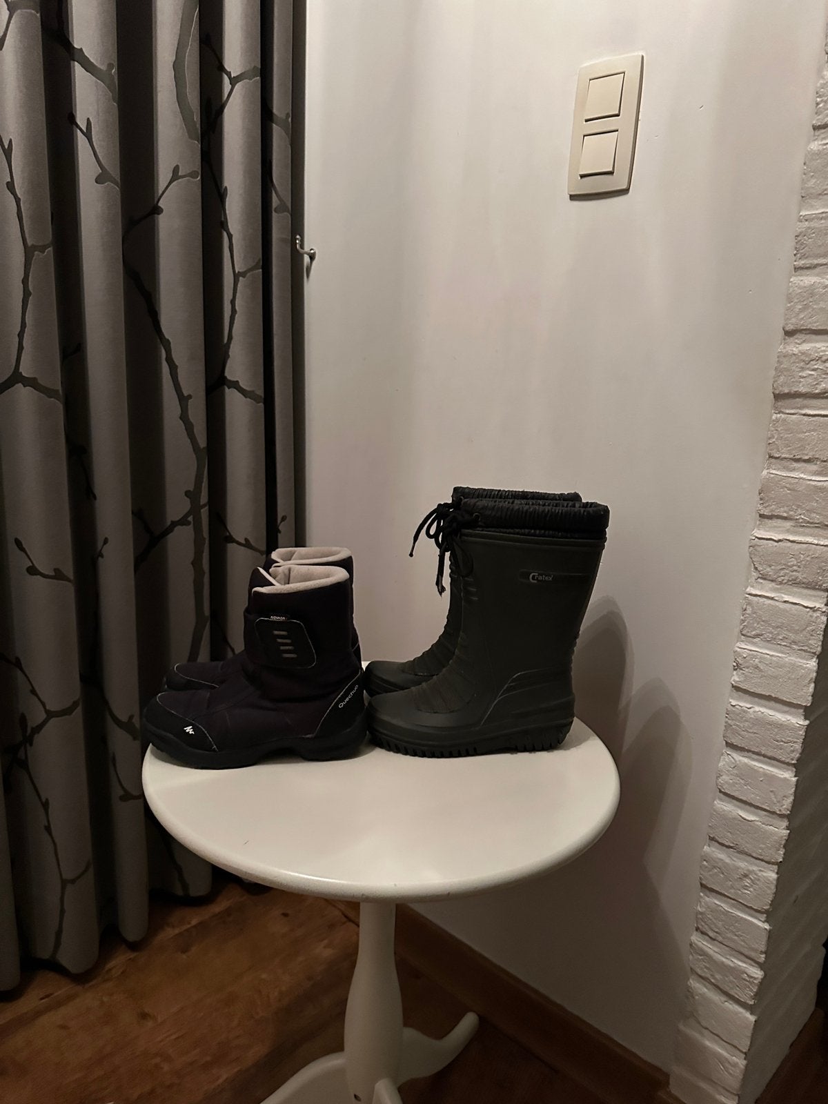 Winterlaarzen gevoerde winter laarzen maat 33 / maat 34, Ophalen, Gebruikt