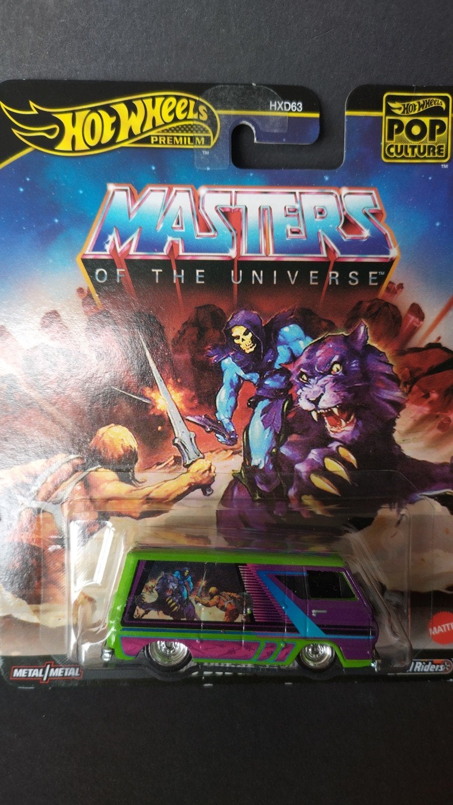 Dodge A100 Masters of the Universe Hotwheels Premium Pol, Auto, Verzenden, Nieuw, M