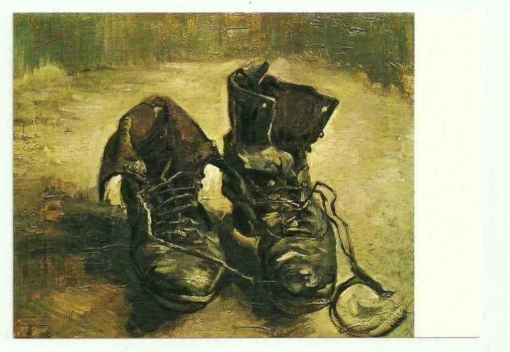 AK Vincent van Gogh - Schoenen met Veters, Verzenden, 1960 tot 1980, Ongelopen, Overige thema's