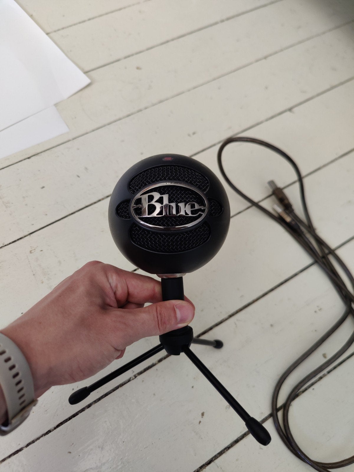 Blue Ice Microphone - Erg goede staat, Muziek en Instrumenten, Microfoons, Ophalen of Verzenden, Zo goed als nieuw, Studiomicrofoon