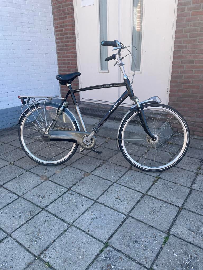 Gazelle herenfiets, Fietsen en Brommers, Fietsen | Heren | Herenfietsen, Ophalen, Gebruikt, Versnellingen, 57 tot 61 cm