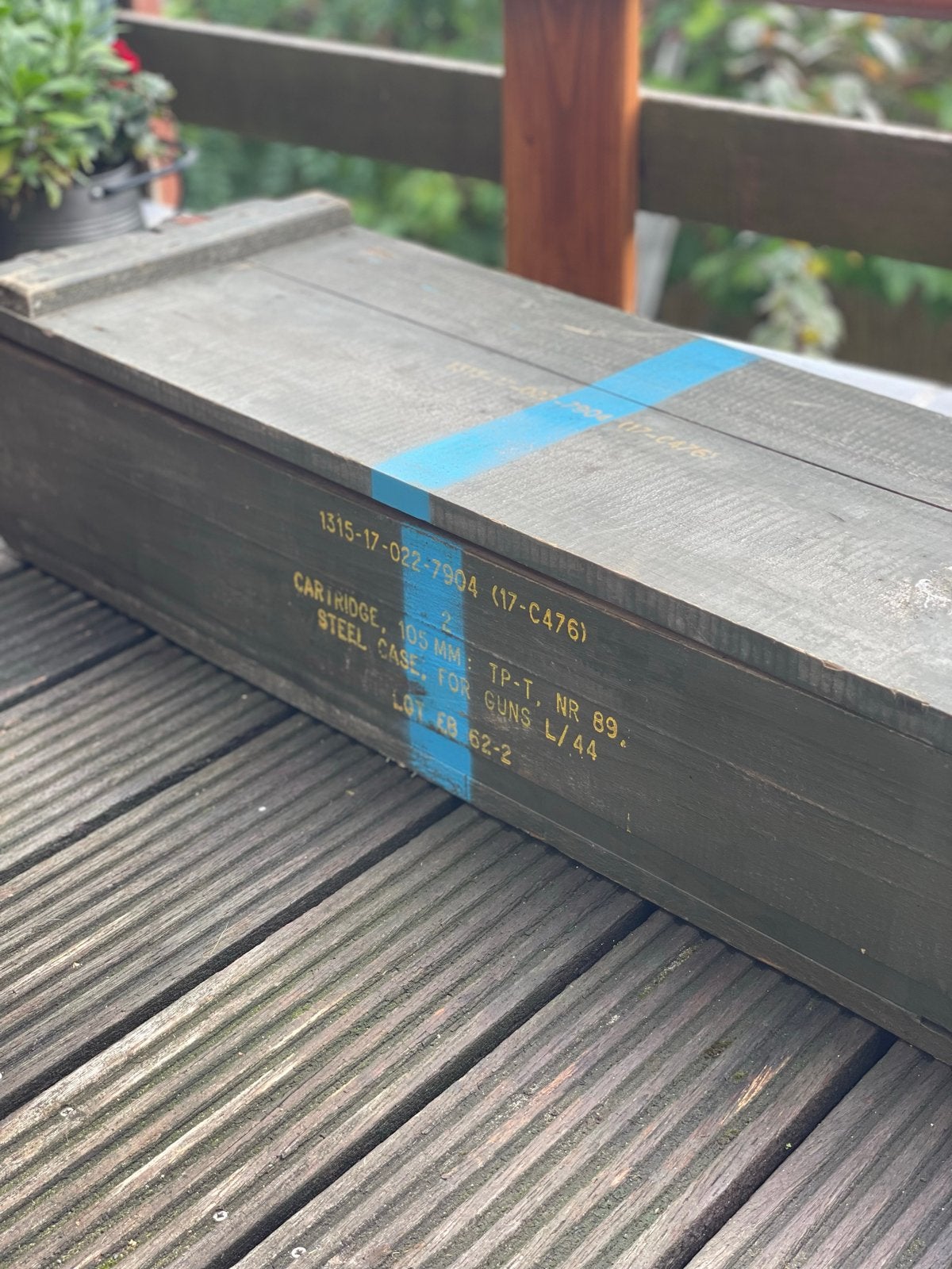 Vintage Munitiekist - Houten Kist voor Opslag, Ophalen, Landmacht, Overige gebieden, Kist of Geocache