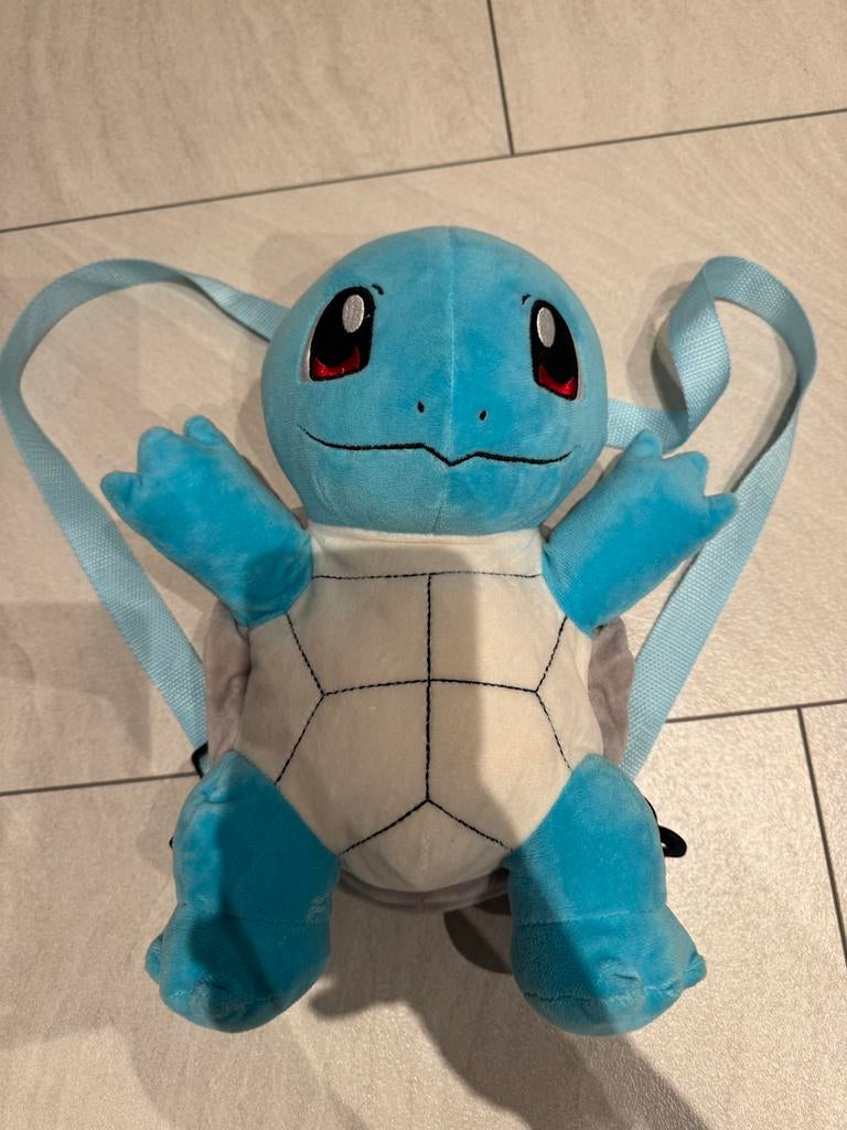 Pokemon knuffel rugzak squirtle, Kinderen en Baby's, Speelgoed | Hobbelfiguren, Nieuw, Ophalen of Verzenden