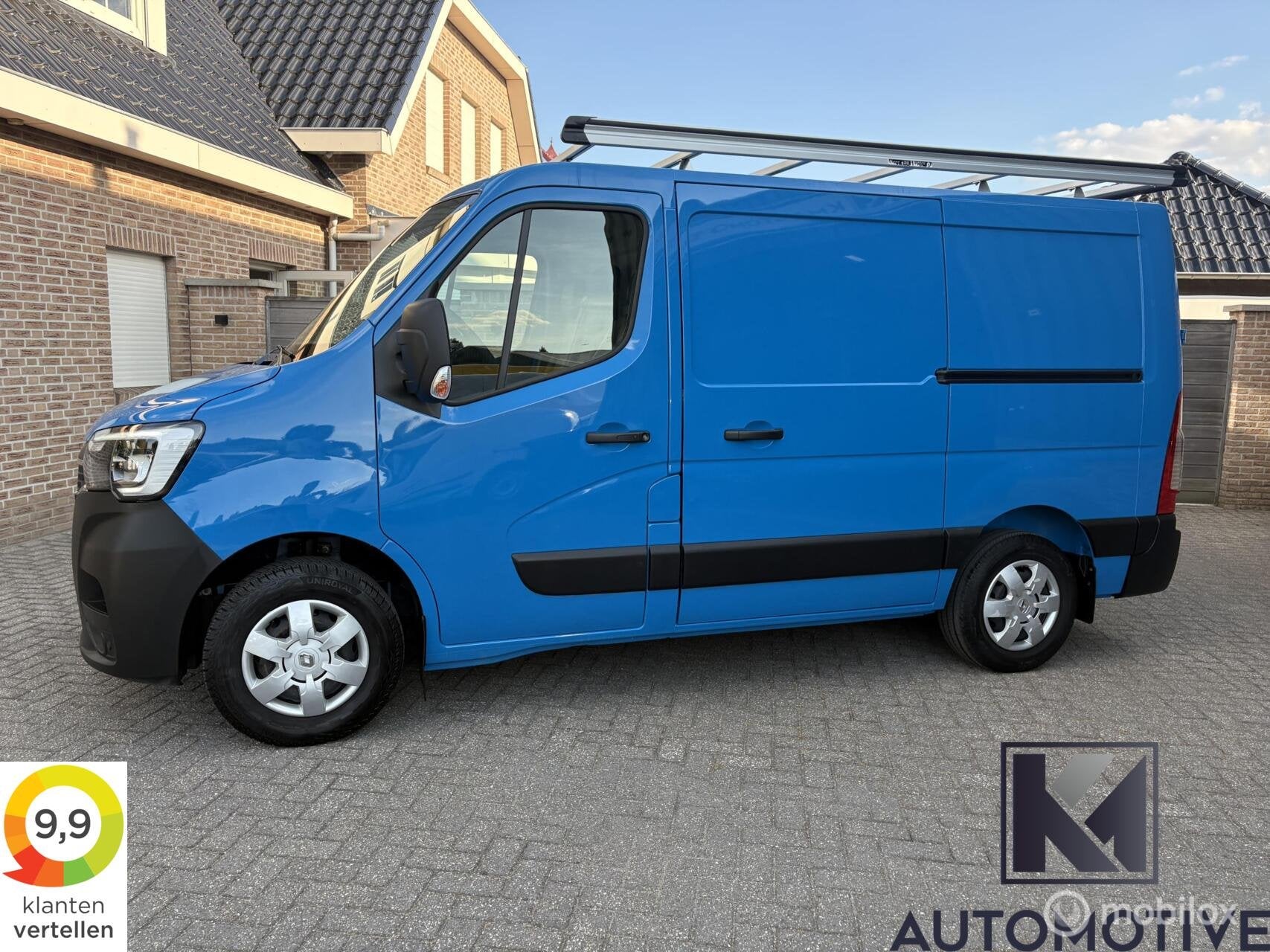 Renault Master 2.3dCi 135pk L1H1|2xSchuifdeur|Trekhaak|EURO6, Auto's, 4 cilinders, 2500 kg, Leder, Bedrijf