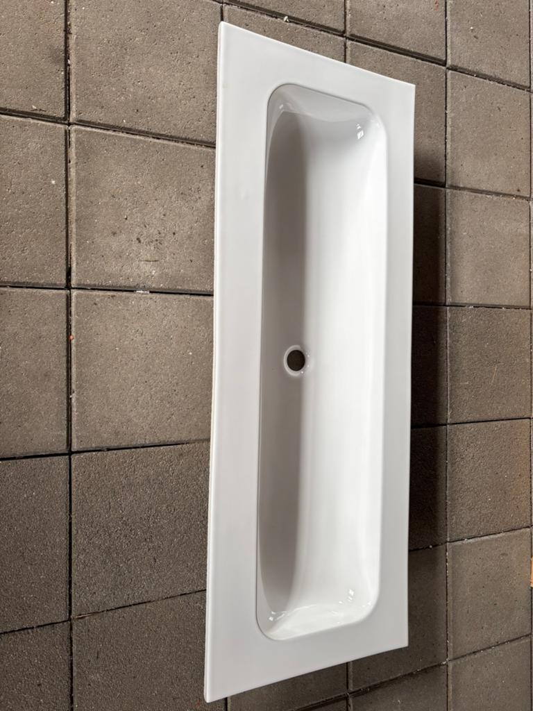 Nieuwe spoelbak 120,5x45,5 cm, Ophalen, 100 tot 150 cm, Nieuw, Minder dan 100 cm