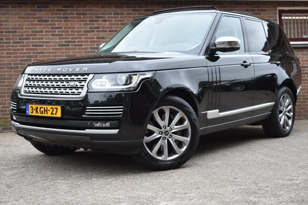 Land Rover Range Rover 4.4 SDV8 Autobiography '13 Pano Leder, Auto's, Land Rover, Automaat, Euro 5, Gebruikt, Bedrijf
