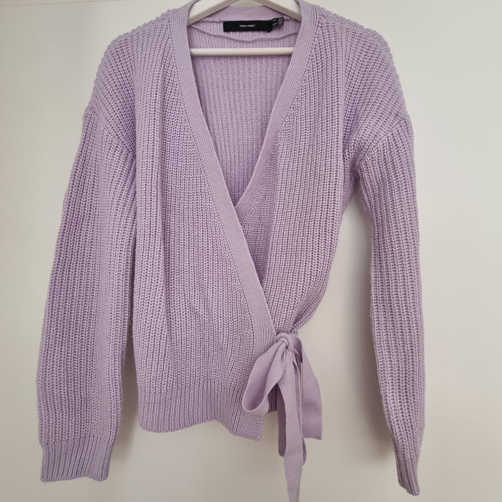 Vero Moda Lila Overslag Vest Maat M, Kleding | Dames, Maat 38/40 (M), Vero Moda, Paars, Ophalen of Verzenden