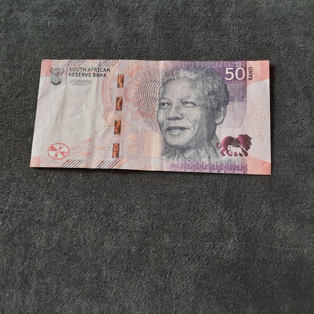 50 Rand Zuid-Afrika gebruik, Ophalen of Verzenden, Zuid-Afrika