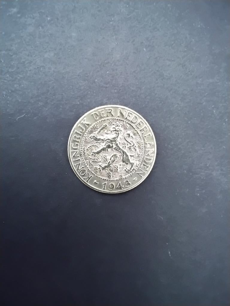 1 cent 1943, Ophalen of Verzenden, Koningin Wilhelmina, 1 cent