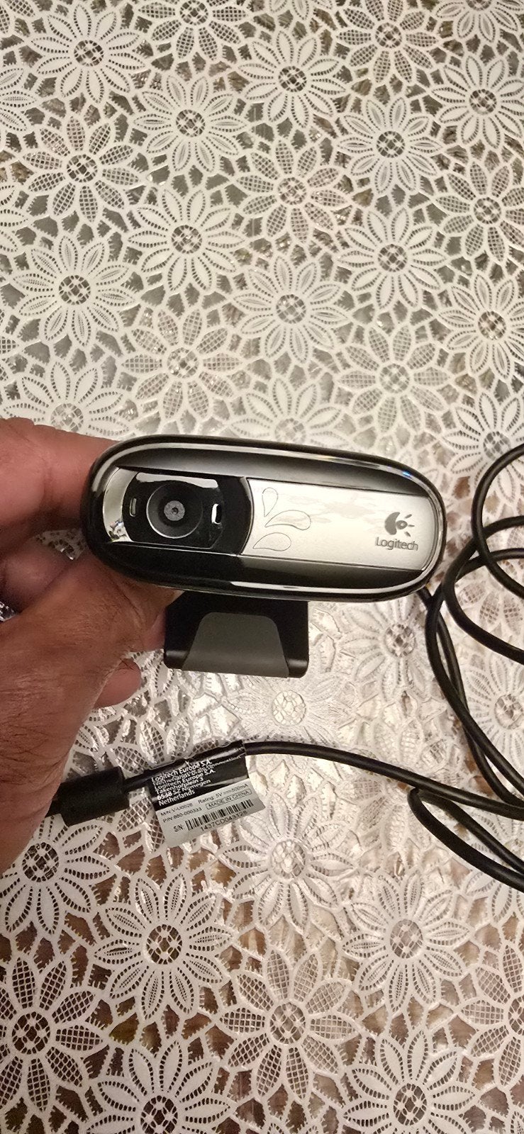 Logitech HD Webcam C525 - Goede staat, Computers en Software, Logitech, Ophalen of Verzenden, Monitorclip, Bedraad