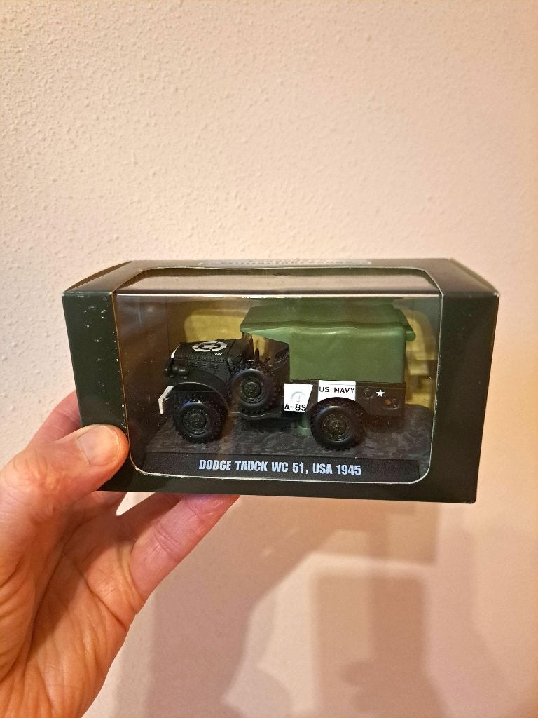 Dodge WC 51 Truck 1:43 Atlas 7123106, Ophalen of Verzenden, Nieuw, Auto, Overige merken