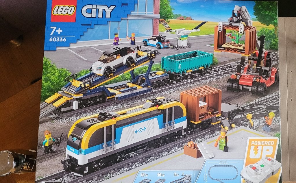Lego Trein 60336, Ophalen, City, Lego, Compleet
