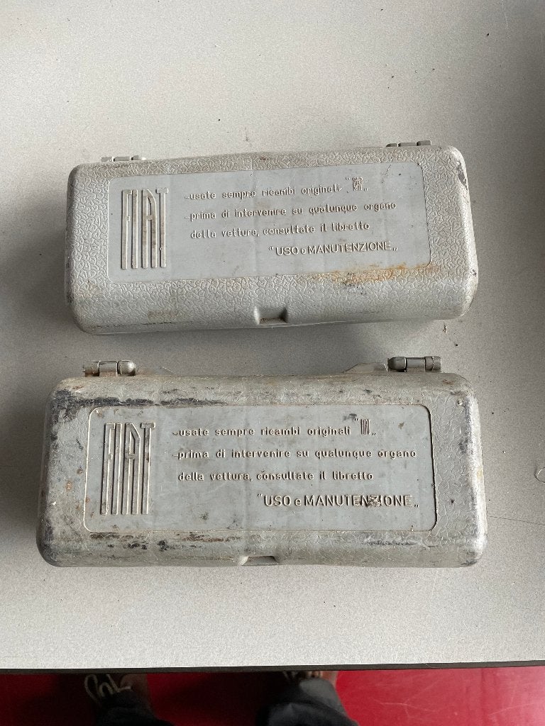 2x oldtimer gereedschap setjes Fiat, Ophalen of Verzenden, Gebruikt
