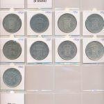 Nederland serie zilveren rijksdaalders Wilhelmina (9 stuks), Postzegels en Munten, Munten | Nederland, Ophalen of Verzenden, Koningin Wilhelmina