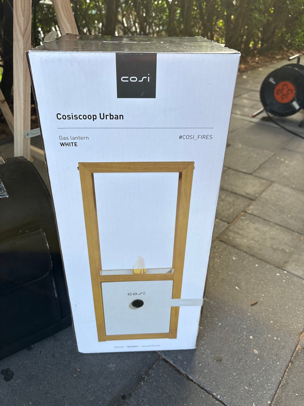 Cosiscoop Urban Gaslantaarn Wit - Nieuw in doos, Tuin en Terras, Ophalen of Verzenden, Nieuw