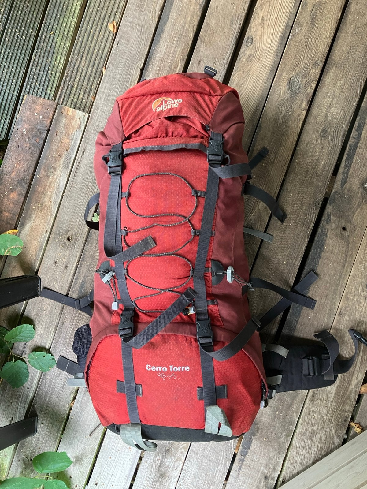 Rugzak Lowe Alpine Cerro Torre 65+20 -frontloader, Ophalen of Verzenden, Gebruikt, Rugzak