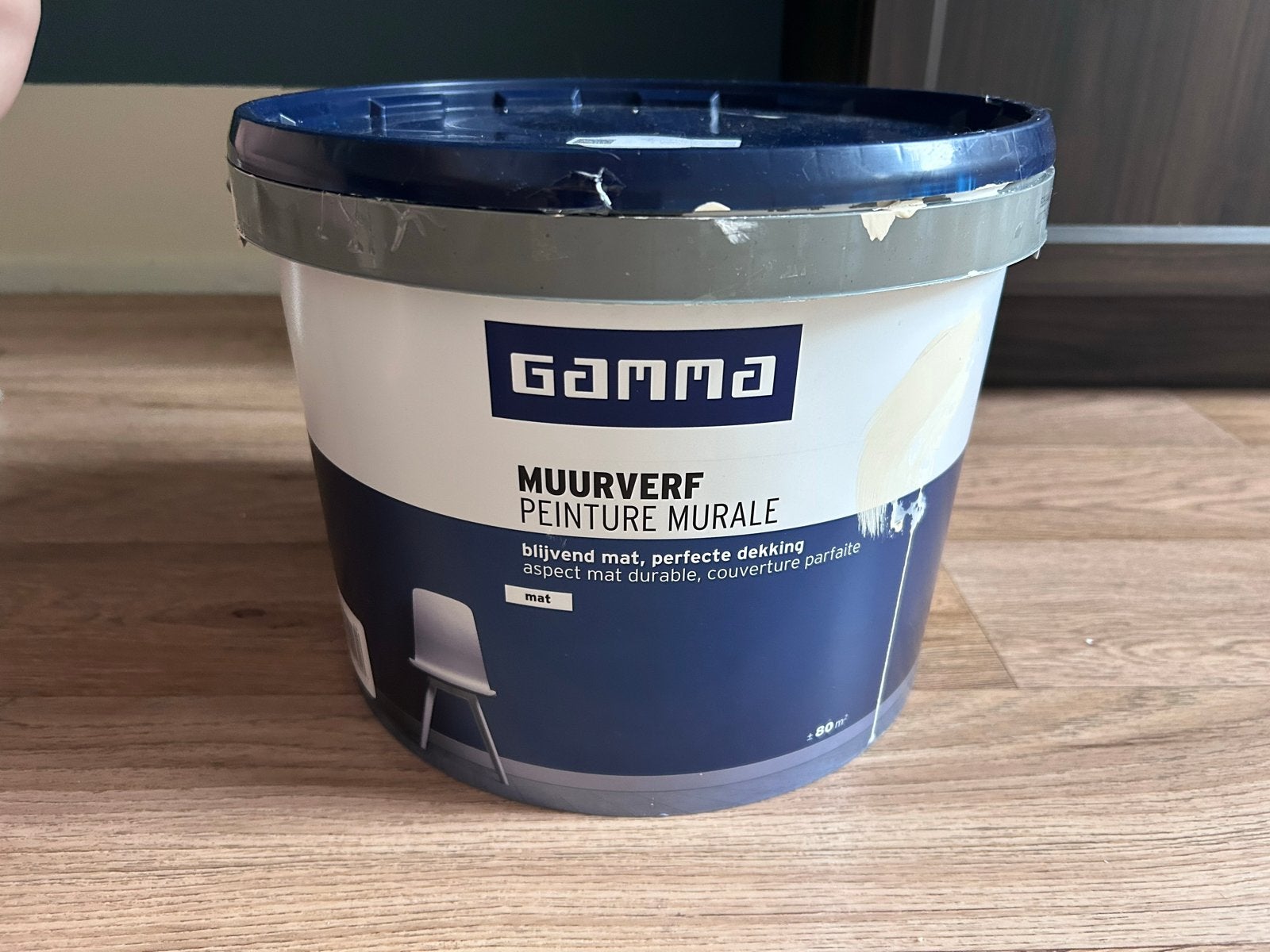 Gamma Muurverf Chai Latte (8-9L), Ophalen