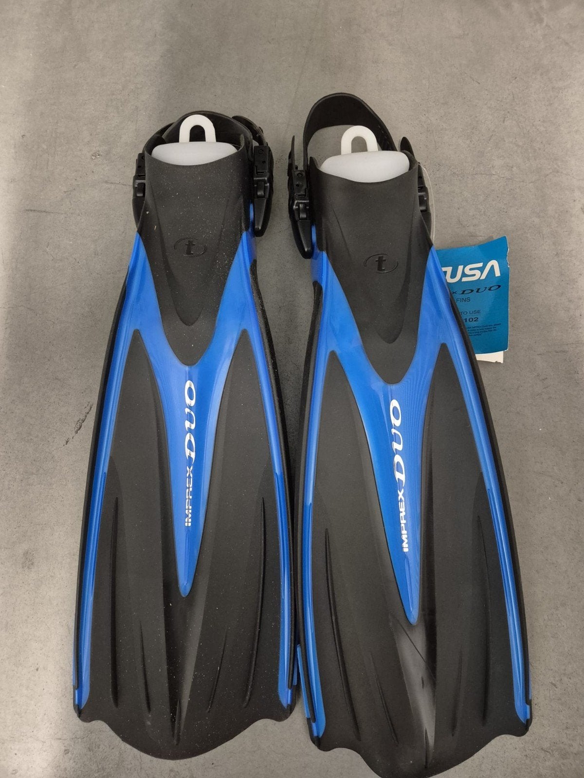TUSA Imprex Duo Duikvliezen - Maat M, Ophalen of Verzenden, Nieuw, Zwem- of Duikvliezen