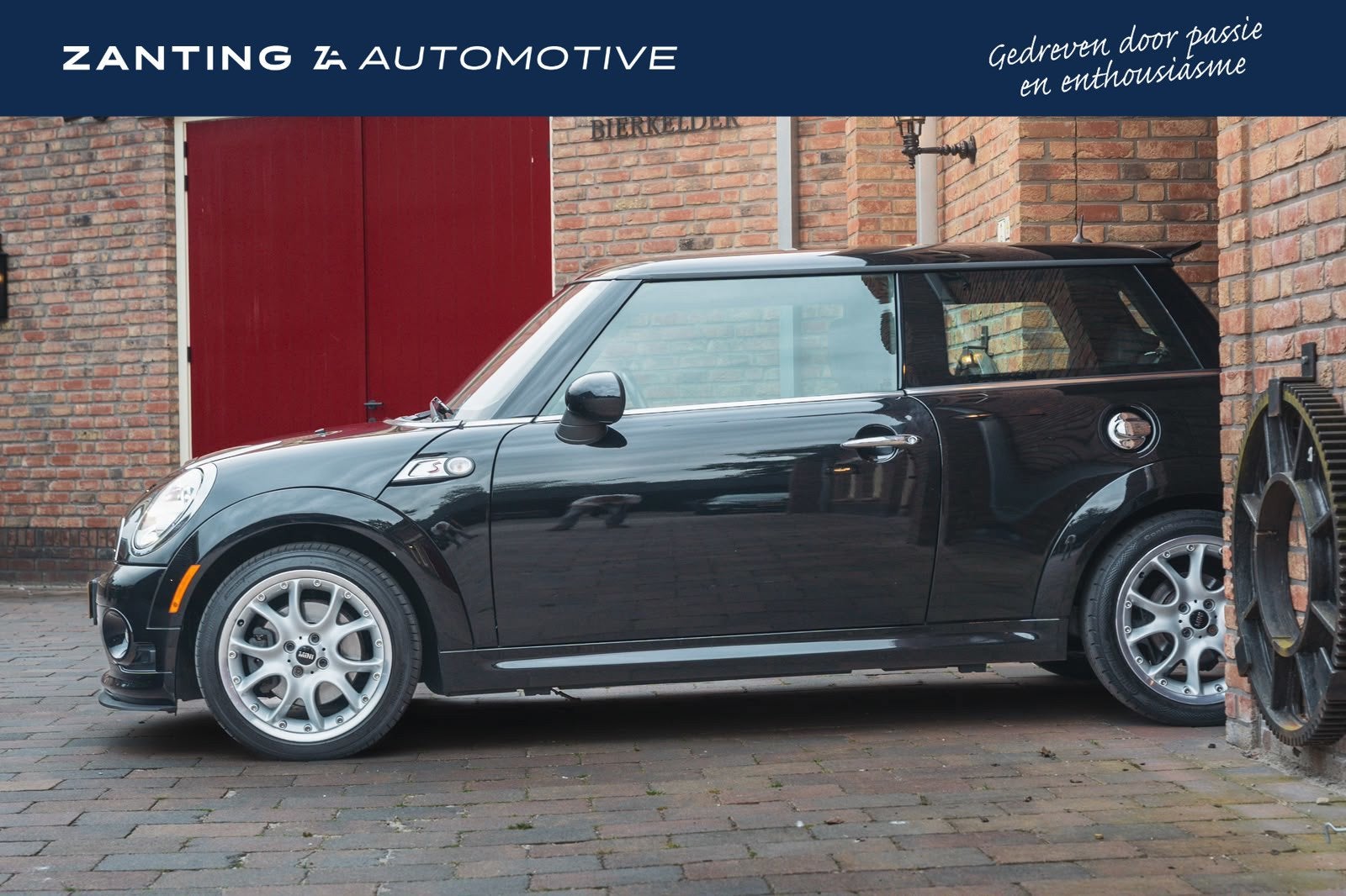 Mini 3-Deurs 1.6 Cooper S | Aero Pakket | SUPER Onderhouden, Auto's, Mini, Voorwielaandrijving, Gebruikt, Zwart, 4 cilinders