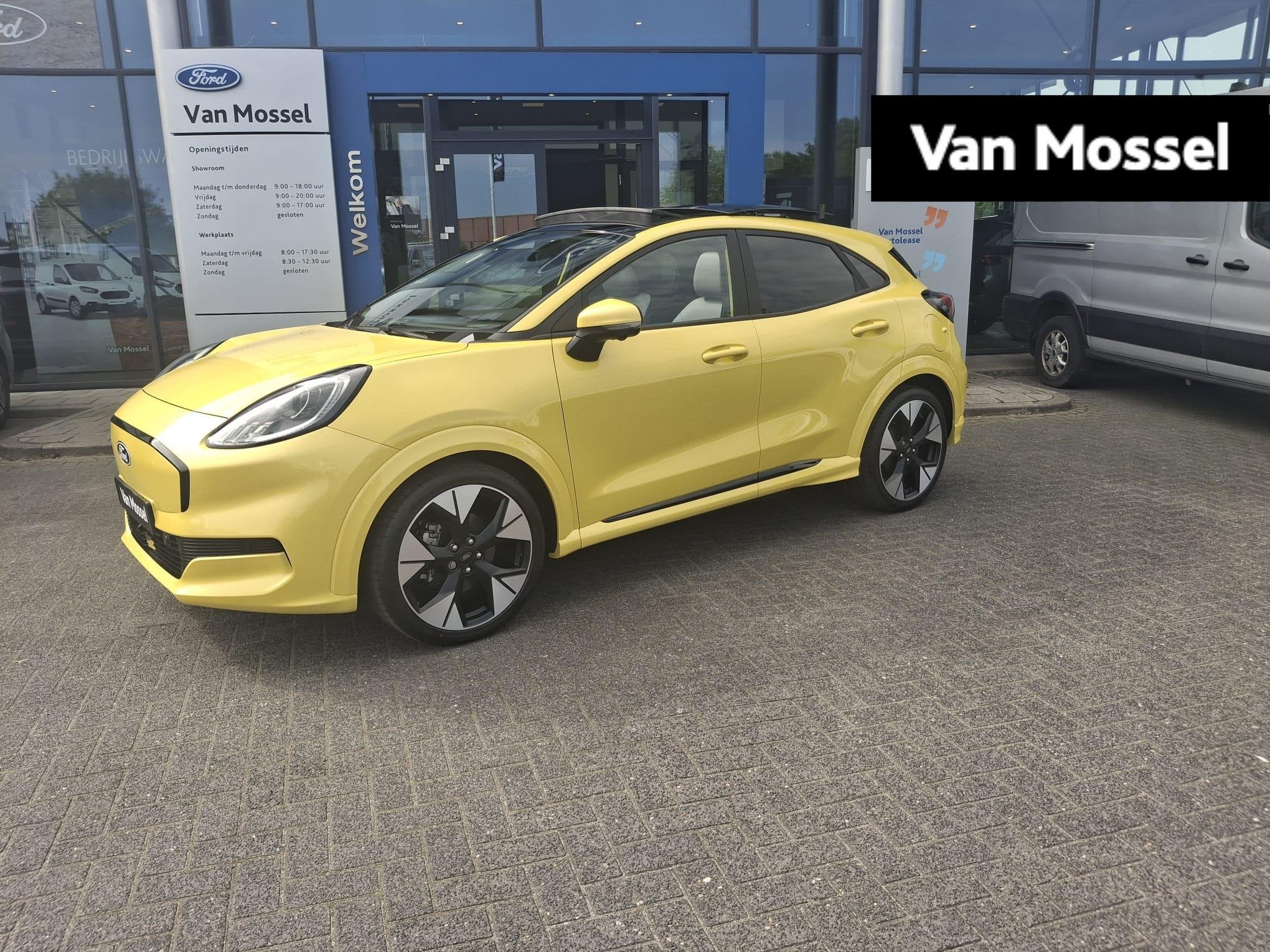 Ford Puma Gen-E Premium 44 kWh | 170PK | Panoramadak | 19'', 12 maanden, Puma, 750 kg, Leder en Stof