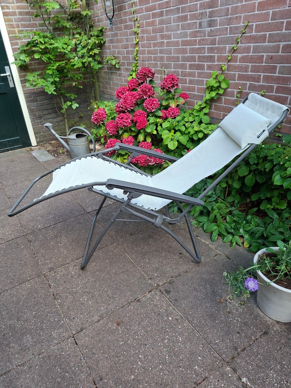Relax tuinstoelen campingstoelen, Ophalen, Zo goed als nieuw, Aluminium