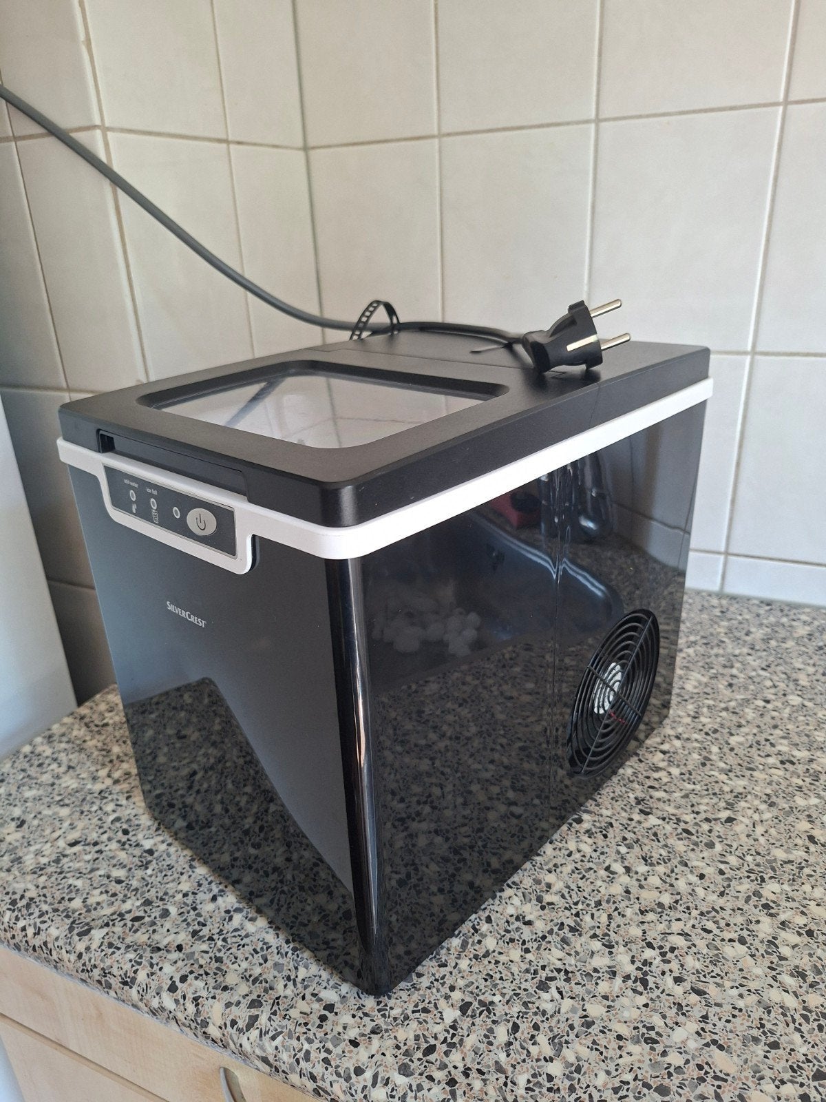 Ijsblokjes Machine Silvercrest Lidl, Ophalen, Zo goed als nieuw