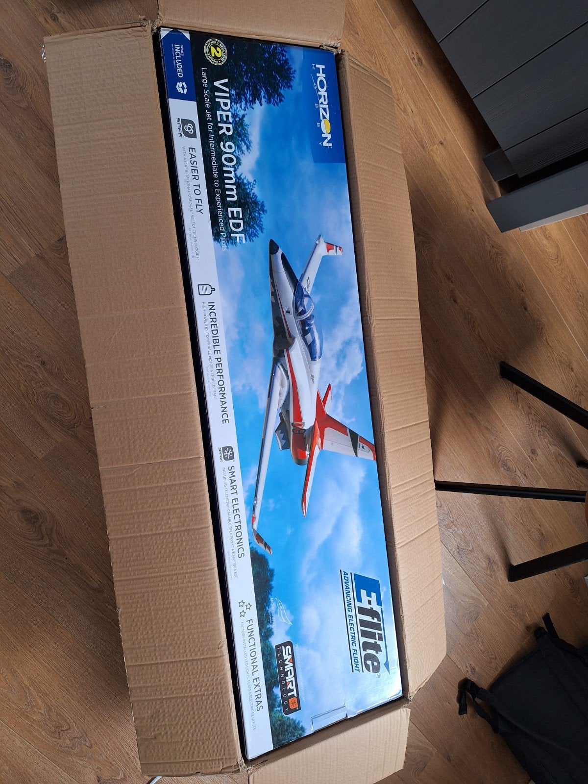 eflite Viper 90mm BNF, Ophalen of Verzenden, Zo goed als nieuw, Elektro
