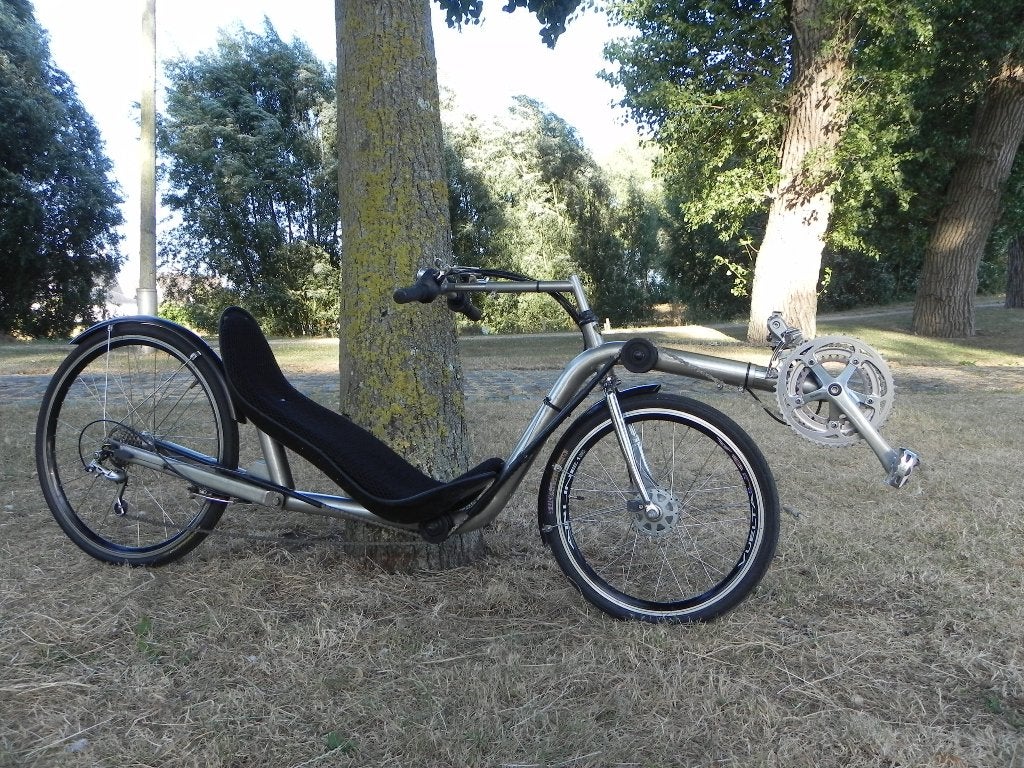 Te koop RVS Zephyr lowracer, Trommelrem, Ophalen, Overige merken, Zo goed als nieuw