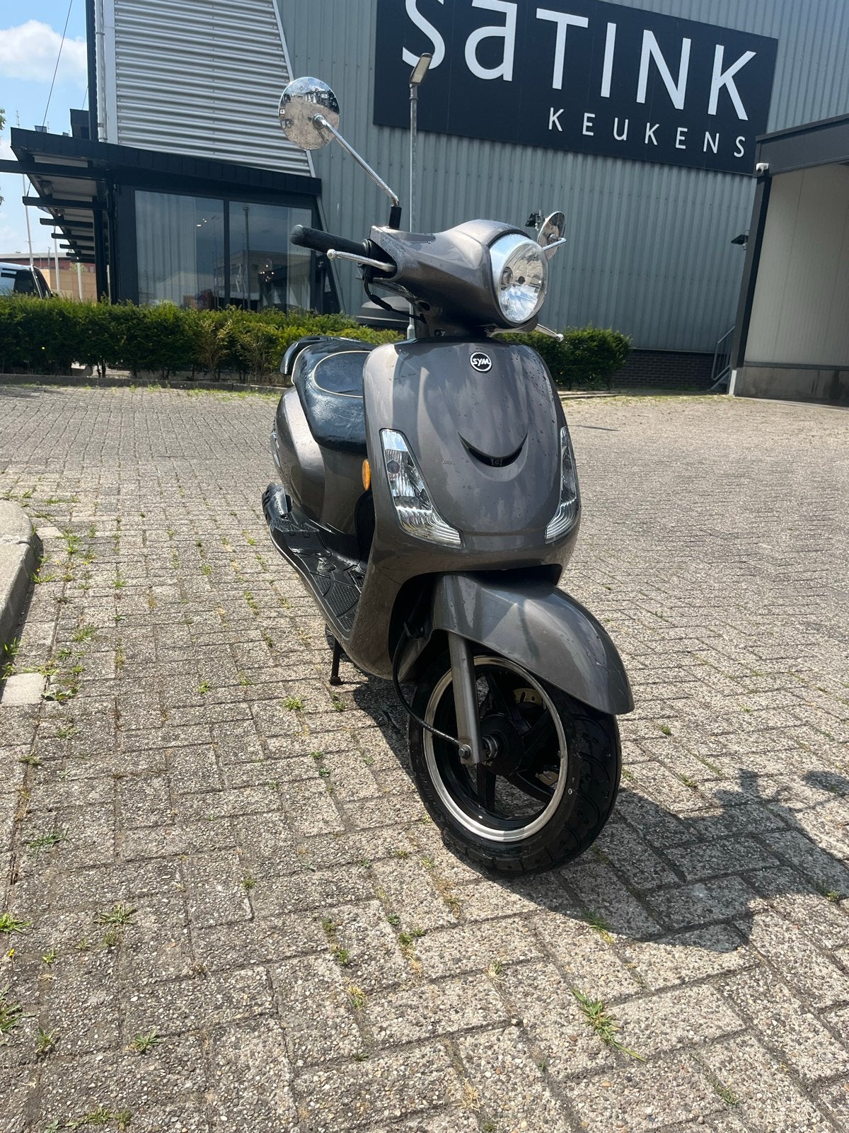 Sym Fiddle II 50S (weinig km + grote beurt gehad), Ophalen, Gebruikt, Maximaal 45 km/u, Benzine