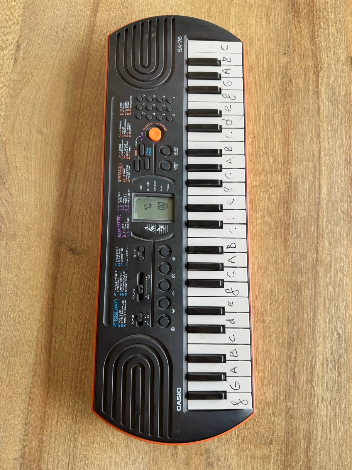 Casio SA-76 Keyboard, Ophalen, Gebruikt, Overige aantallen, Casio