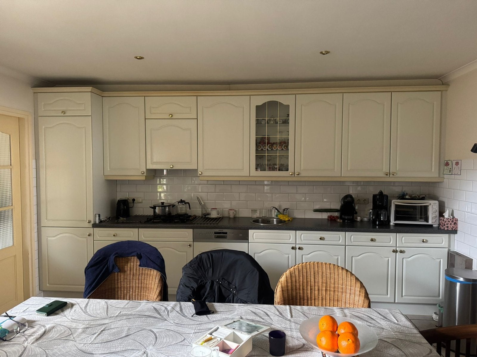 Mooie oude keuken - 2380x4415, Ophalen, Gebruikt, Overige materialen, Enkelwandige keuken