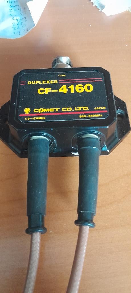 Duplexer COMET, Telecommunicatie, Ophalen of Verzenden, Zo goed als nieuw, Zender en Ontvanger