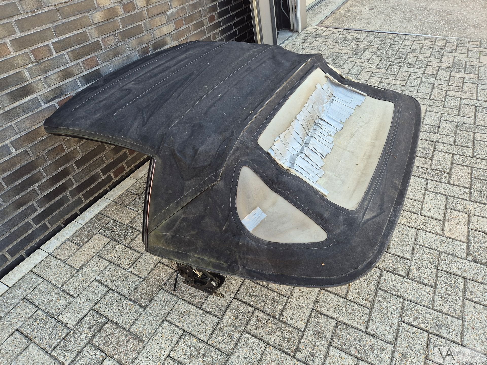 Cabriodak softtop van Mercedes SL R129 ruitjes slecht €500, Gebruikt, Ophalen of Verzenden, -, -