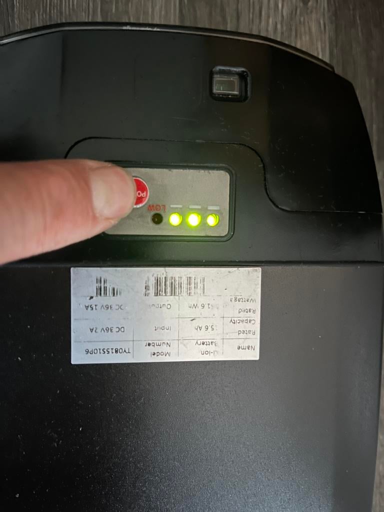 Goede fietsaccu brinkers, Fietsen en Brommers, Fietsaccessoires | Fietsaccu's, Ophalen of Verzenden, Zo goed als nieuw